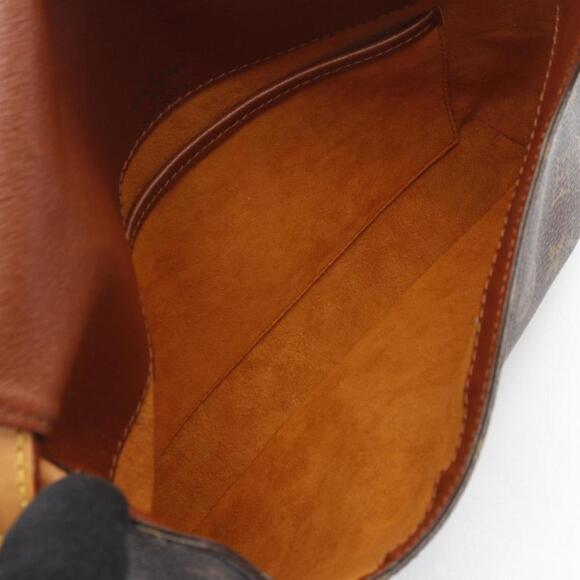 LOUIS VUITTON Brown Monogram Leather Shoulder Bag - Picture 3 of 9